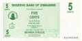Zimbabwe 5 2006 UNC P-34